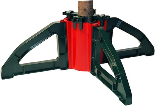 Christmas Tree Stand with Clamping System - For Real Live Trees Up To 10' By Northlight in Red | 10 ft | Michaels®
